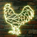 Rooster Chicken Geometric Animal st06-fnd-i0020-c