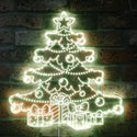 Christmas Tree Gifts Presents Lights st06-fnd-i0065-c