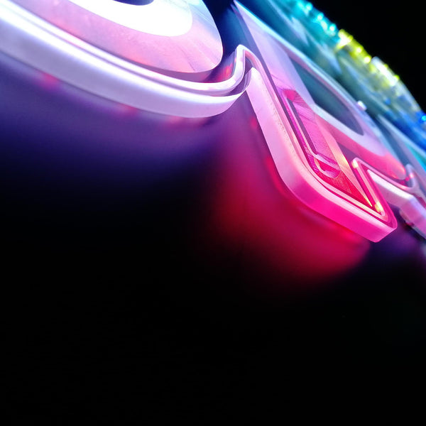 ADVPRO Gun Shop Open RGB Dynamic Glam LED Sign - Forma tagliata a bordo ADVPRO Gun Shop Open RGB Dynamic Glam LED Sign - Forma tagliata a bordo