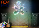 ADVPRO Personalized Guitar Room Hand RGB Dynamic Glam LED Sign st06-fnd-p0053-tm