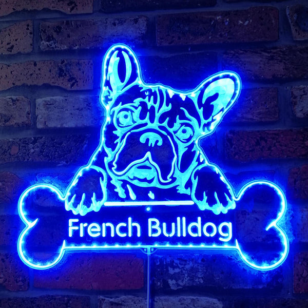Name Personalize French Bulldog st06-fnd-p0070-tm