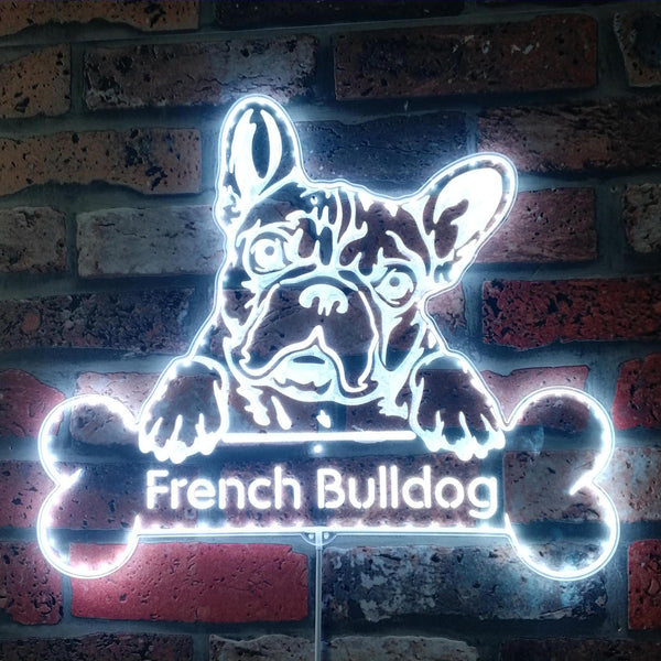 Name Personalize French Bulldog st06-fnd-p0070-tm