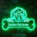 Name Personalize Golden Retriever st06-fnd-p0073-tm