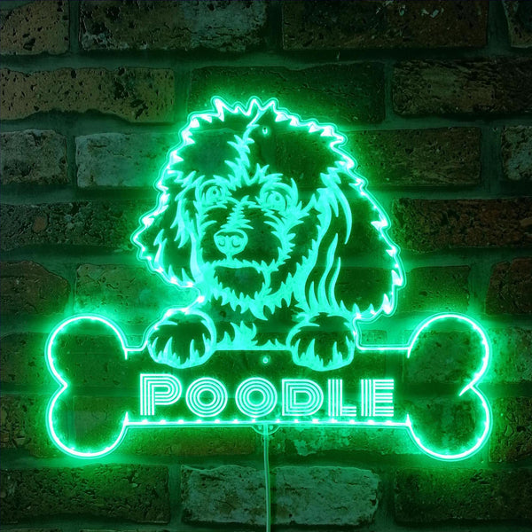 Name Personalize Poodle st06-fnd-p0074-tm
