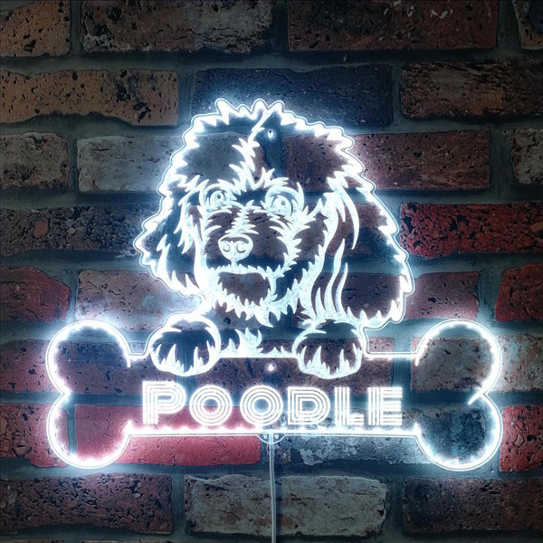 Name Personalize Poodle st06-fnd-p0074-tm