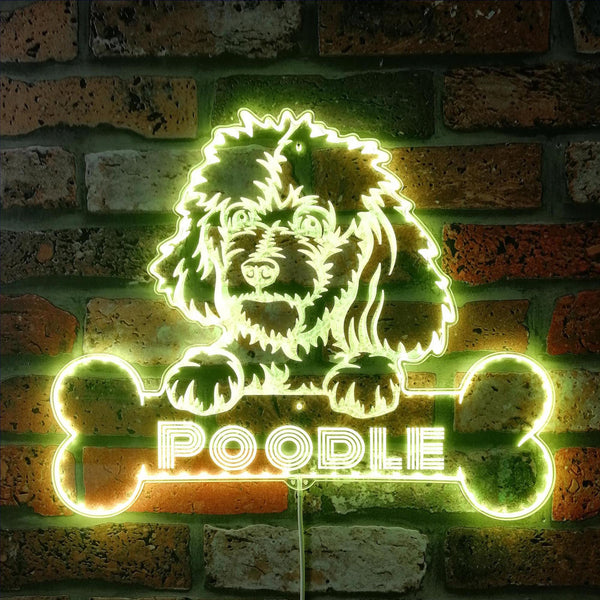 Name Personalize Poodle st06-fnd-p0074-tm