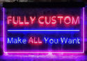AdvPro - Custom-made LED Neon Signs [Dual-color] st6-tm-xx (v3) - Customizer