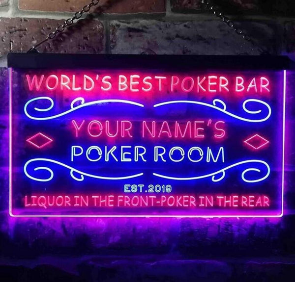 TeeInBlue - Personalized Poker Room st6-qn1-tm (v1) - Customizer