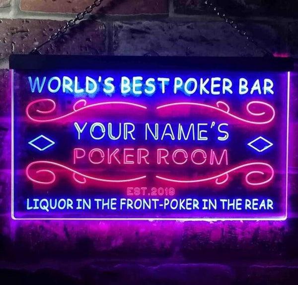 TeeInBlue - Personalized Poker Room st6-qn1-tm (v1) - Customizer