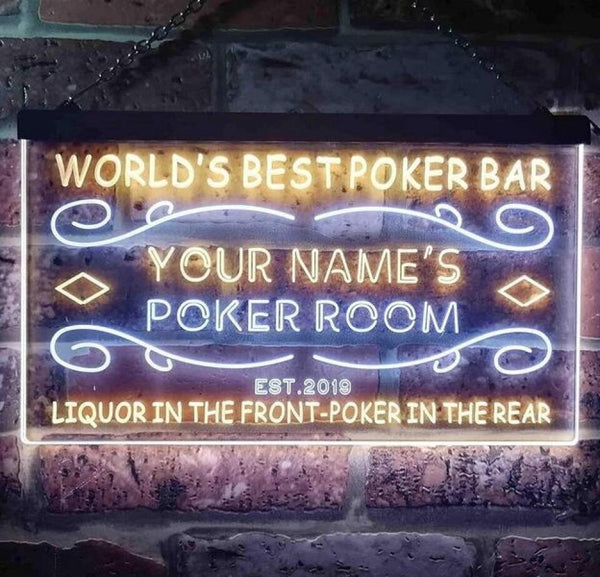 TeeInBlue - Personalized Poker Room st6-qn1-tm (v1) - Customizer