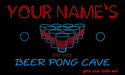 AdvPro - Personalized Beer Pong Cave st6-qr1-tm (v1) - Customizer