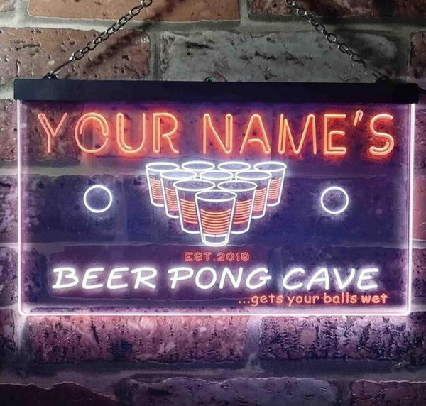 AdvPro - Personalized Beer Pong Cave st6-qr1-tm (v1) - Customizer
