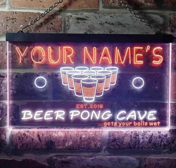 AdvPro - Personalized Beer Pong Cave st6-qr1-tm (v1) - Customizer