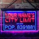 AdvPro - Personalized Custom City Limit Name Population st6-t1-tm (v1) - Customizer