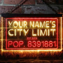 AdvPro - Personalized Custom City Limit Name Population st6-t1-tm (v1) - Customizer