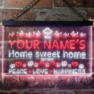 AdvPro - Personalized Home Sweet Home Scottie Peace Love st6-ta1-tm (v1) - Customizer