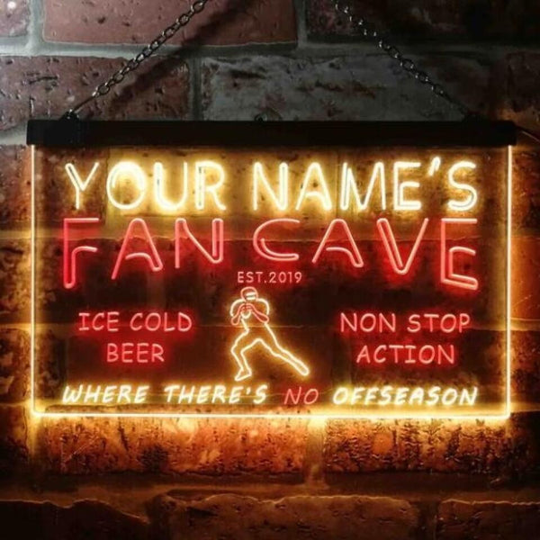 AdvPro - Personalized Football Fan Cave Bar Beer st6-te1-tm (v1) - Customizer