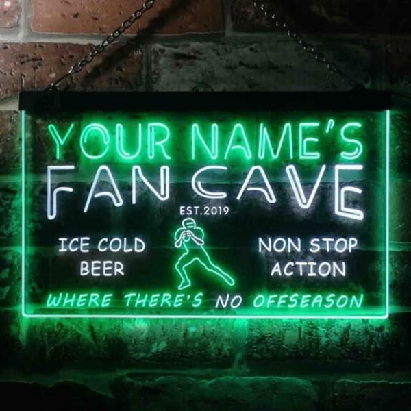 AdvPro - Personalized Football Fan Cave Bar Beer st6-te1-tm (v1) - Customizer