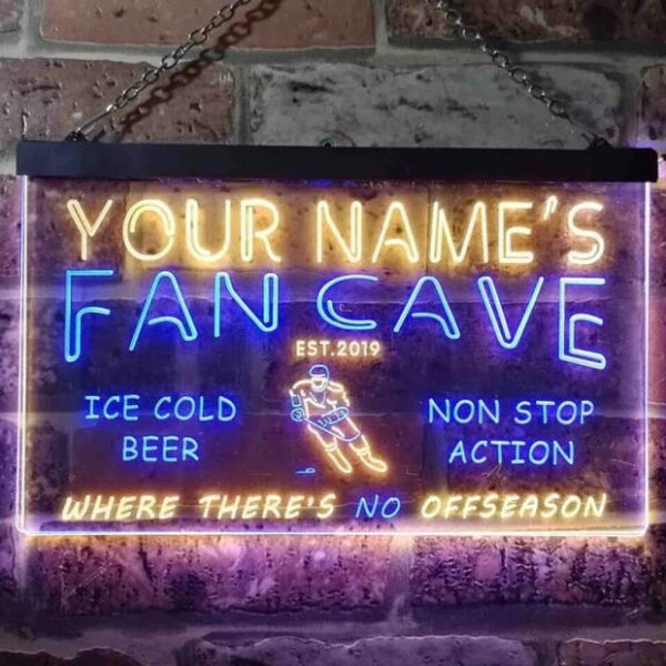 AdvPro - Personalized Hockey Fan Cave Bar Beer st6-tg1-tm (v1) - Customizer