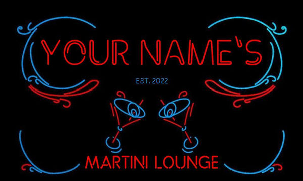 AdvPro - Personalized Martini Lounge Cocktails Bar Wine st6-ti1-tm (v1) - Customizer