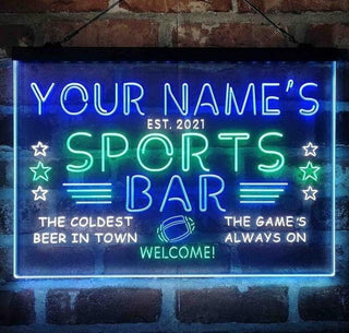 ADVPRO Fight Club Brass Knuckles Bar Beer LED Sign Night Light S136