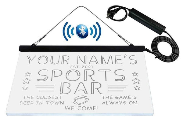 AdvPro - Personalized Football Rugby Sports Bar st9-tj1-tm (v1) - Customizer