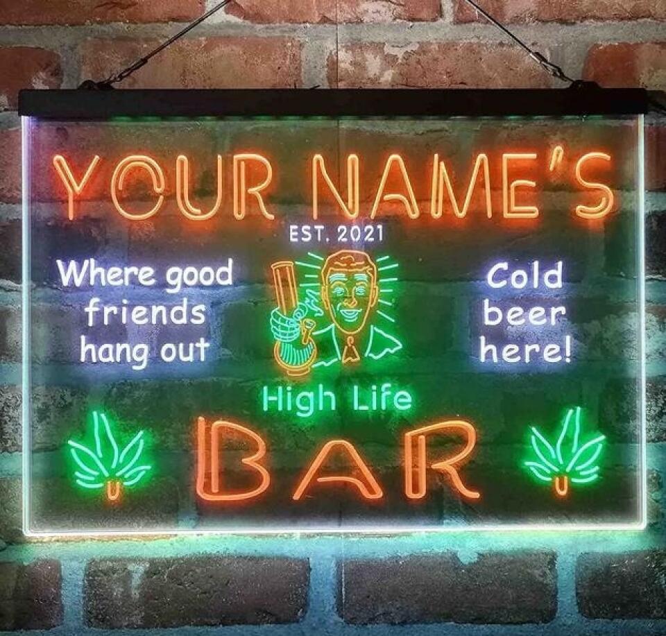 Neon Bar Signs for Home Lighted Signs for Home Bar ADVPRO