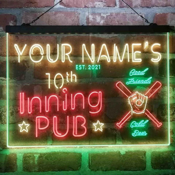 AdvPro - Personalized 10th Inning Pub st9-po1-tm (v1) - Customizer