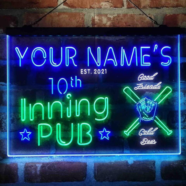 AdvPro - Personalized 10th Inning Pub st9-po1-tm (v1) - Customizer