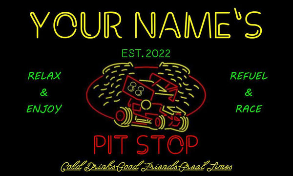 AdvPro - Personalized Pit Stop Garage st9-pu1-tm (v1) - Customizer