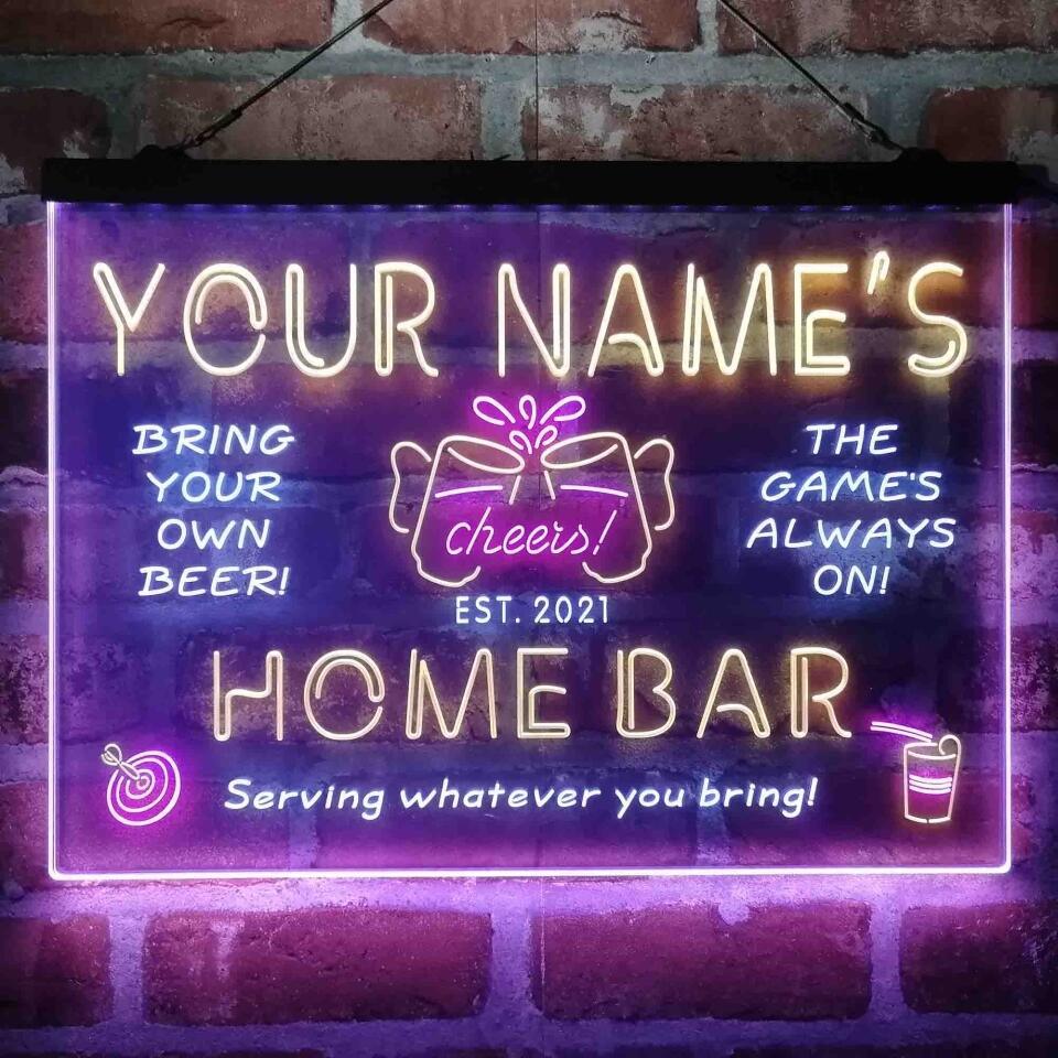 Neon Bar Signs for Home Lighted Signs for Home Bar ADVPRO