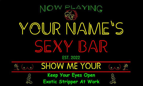 AdvPro - Personalized Sexy Bar Man Cave st9-qk1-tm (v1) - Customizer