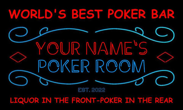 TeeInBlue - Personalized Poker Room st6-qn1-tm (v1) - Customizer