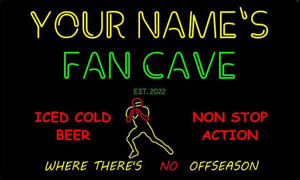 AdvPro - Personalized Football Sports Fan Cave st9-te1-tm (v1) - Customizer