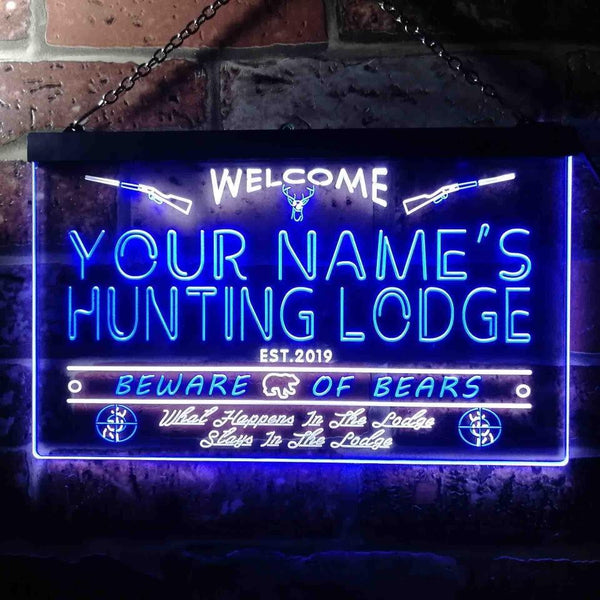 TeeInBlue - Personalized Hunting Lodge Firearms Man Cave Bar st6-QL1-tm (v1) - Customizer