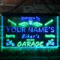 TeeInBlue - Personalized Biker's Garage Motorcycle Repair Bar st6-qu1-tm (v1) - Customizer