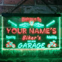 TeeInBlue - Personalized Biker's Garage Motorcycle Repair Bar st6-qu1-tm (v1) - Customizer