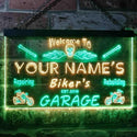 TeeInBlue - Personalized Biker's Garage Motorcycle Repair Bar st6-qu1-tm (v1) - Customizer