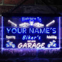 TeeInBlue - Personalized Biker's Garage Motorcycle Repair Bar st6-qu1-tm (v1) - Customizer