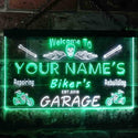 TeeInBlue - Personalized Biker's Garage Motorcycle Repair Bar st6-qu1-tm (v1) - Customizer