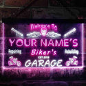 TeeInBlue - Personalized Biker's Garage Motorcycle Repair Bar st6-qu1-tm (v1) - Customizer