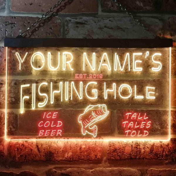 TeeInBlue - Personalized Fly Fishing Hole Den Beer Bar st6-qx1-tm (v1) - Customizer