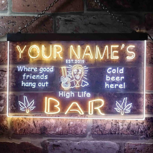 TeeInBlue - Personalized Marijuana Cannabis High Life Bar Beer st6-tp1-tm (v1) - Customizer