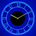 ADVPRO Big Ben Roman Illuminated Edge Lit Bar Beer Neon Sign Wall Clock with LED Night Light cnc2003 - Blue