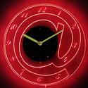 ADVPRO at Symbol @ Design Illuminated Edge Lit Bar Beer Neon Sign Wall Clock with LED Night Light cnc2022 - Red