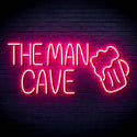 ADVPRO The Man Cave with Beer Mug Ultra-Bright LED Neon Sign fn-i4032 - Pink