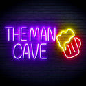 ADVPRO The Man Cave with Beer Mug Ultra-Bright LED Neon Sign fn-i4032 - Multi-Color 5