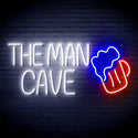 ADVPRO The Man Cave with Beer Mug Ultra-Bright LED Neon Sign fn-i4032 - Multi-Color 8