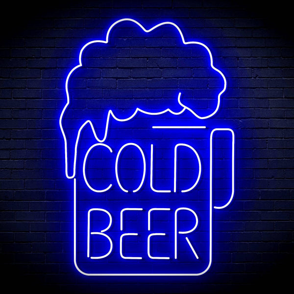 ADVPRO Cold Beer Ultra-Bright LED Neon Sign fn-i4039 - Blue