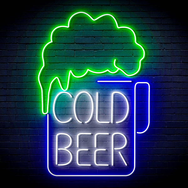 ADVPRO Cold Beer Ultra-Bright LED Neon Sign fn-i4039 - Multi-Color 2